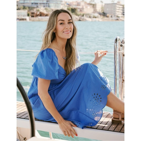 LC Lauren Conrad Blue Maxi Dress - Picture 8 of 11